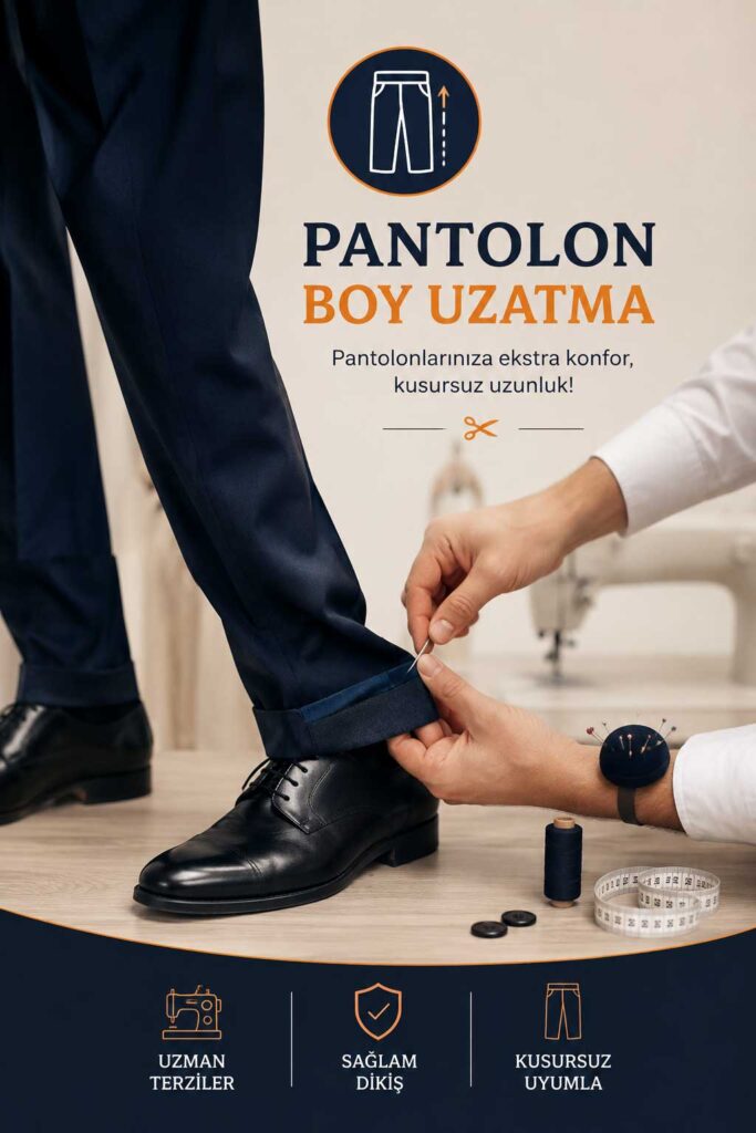 Pantolon Boy Uzatma